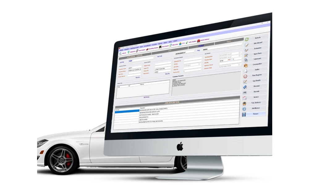 Auto garage software in Abu Dhabi